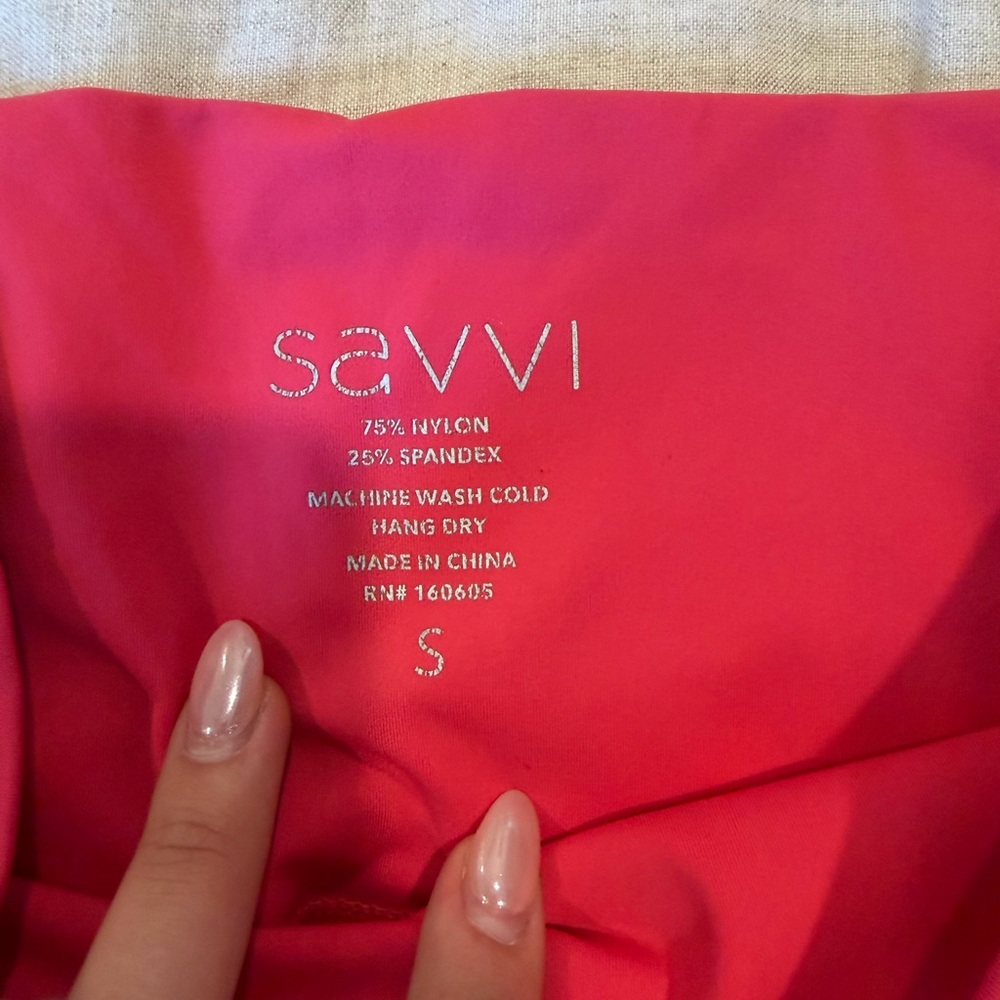 Savvi Women's Pink Leggings